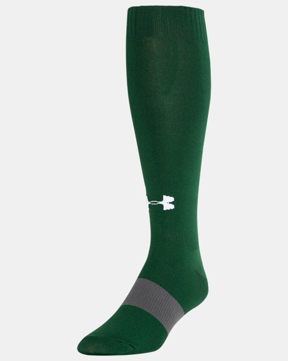 Kids' UA Soccer Over-The-Calf Socks, Green, pdpMainDesktop image number 1